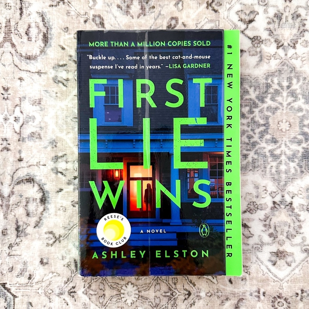 First Lie Wins by Ashley Elston Paperback Book
